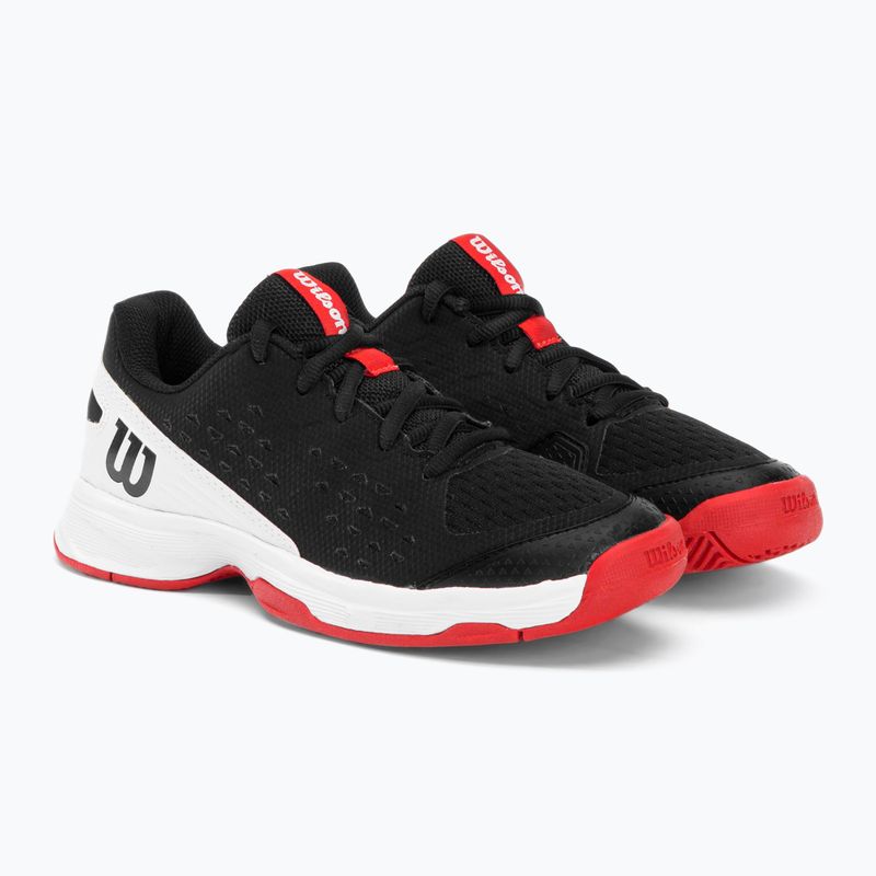 Kinder Tennisschuhe Wilson Rush Pro L schwarz WRS330100 4
