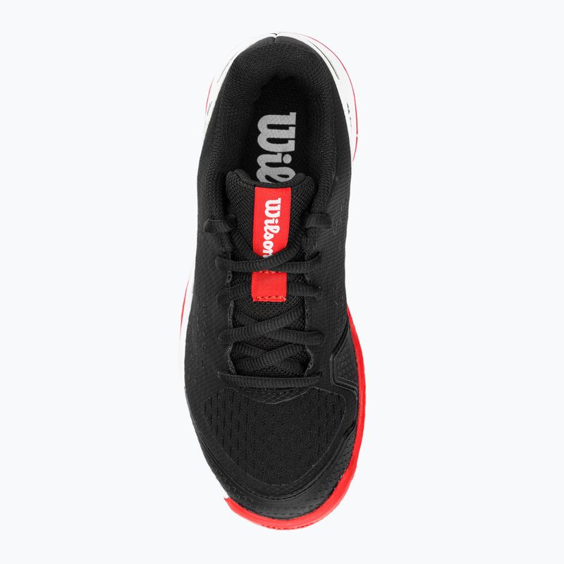 Kinder Tennisschuhe Wilson Rush Pro L schwarz WRS330100 6