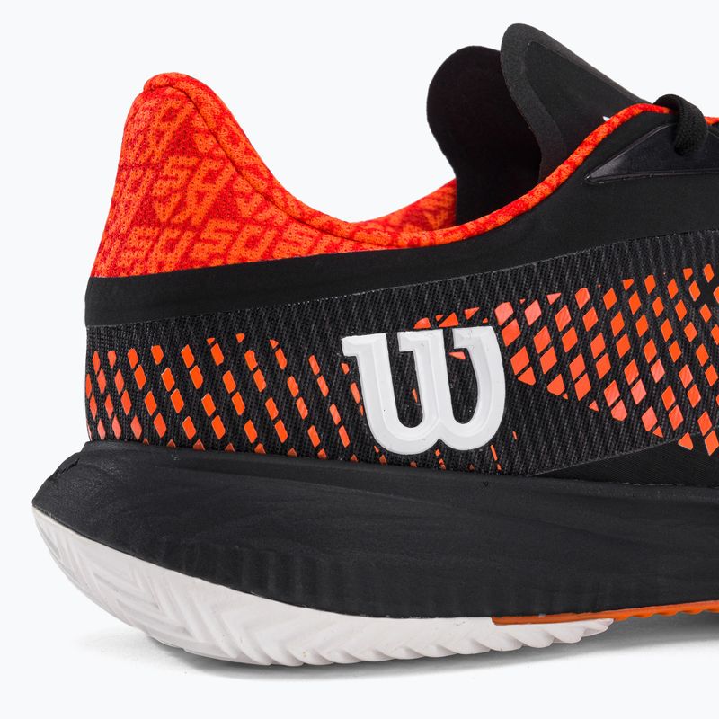 Herren Tennisschuhe Wilson Kaos Swift 1.5 Clay schwarz WRS331070 8