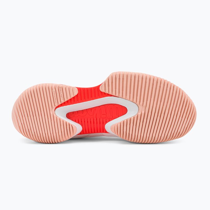Damen Tennisschuhe Wilson Kaos Swift 1.5 rot und weiß WRS331040 5