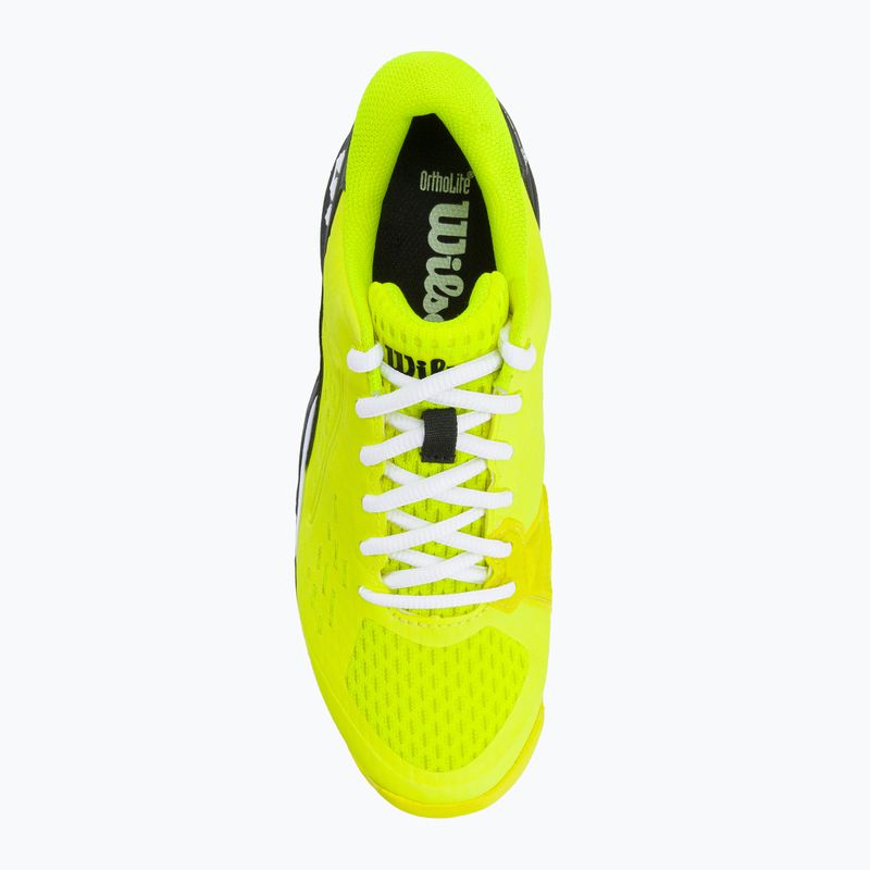 Wilson Rush Pro Ace Safety Kinder Tennisschuhe schwarz und gelb WRS331140 6