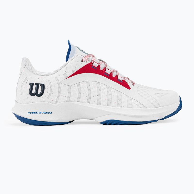 Herren Paddelschuhe Wilson Hurakn Pro weiß/wilson rot/deja vu blau 2