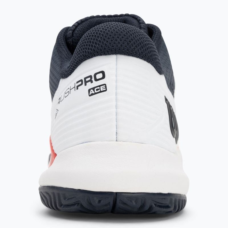 Tennisschuhe Herren Wilson Rush Pro Ace navy blazer/ white/ wilson red 6