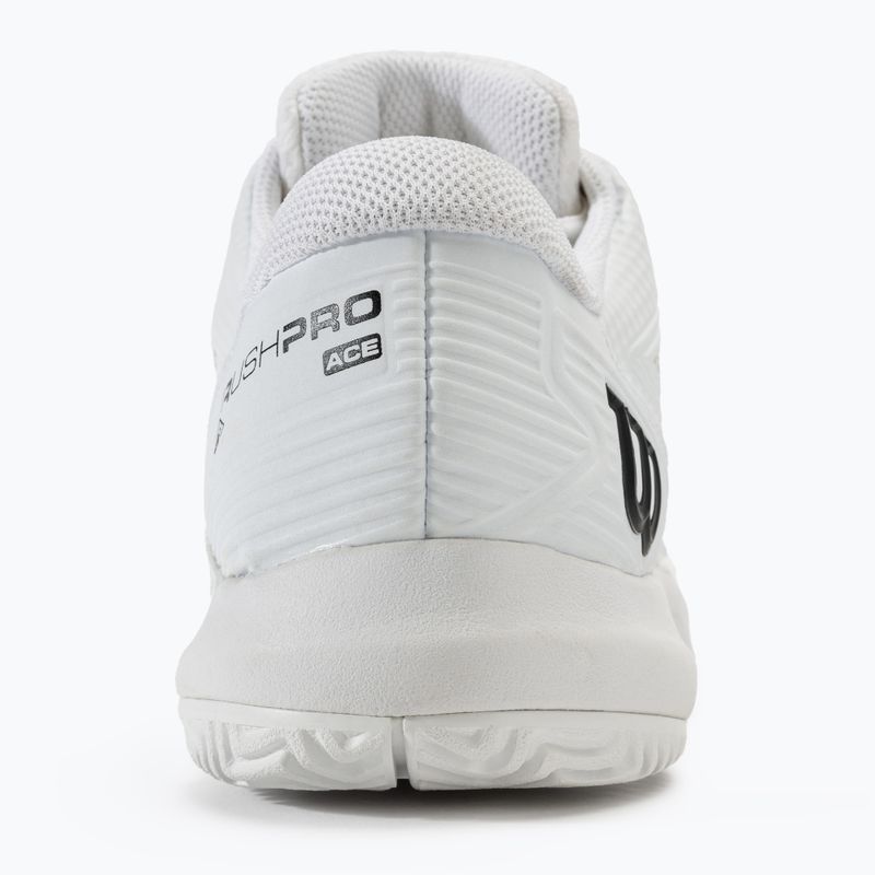 Damen Tennisschuhe Wilson Rush Pro Ace weiß/weiß/schwarz 6