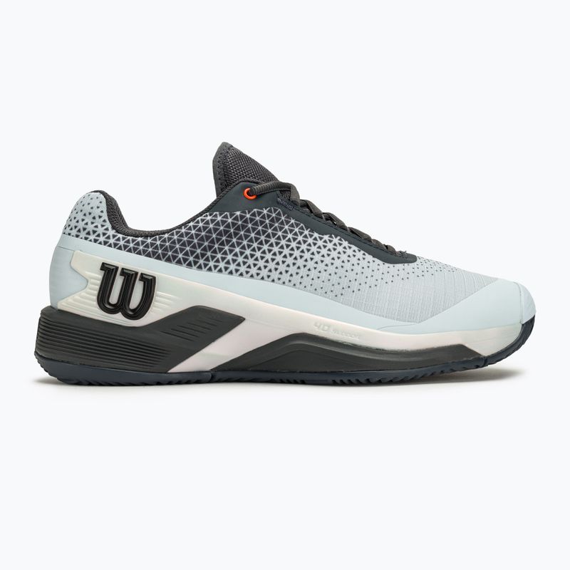 Wilson Rush Pro 4.0 Shift Clay ballad blau/ebony/orange tiger Herren Tennisschuhe 2