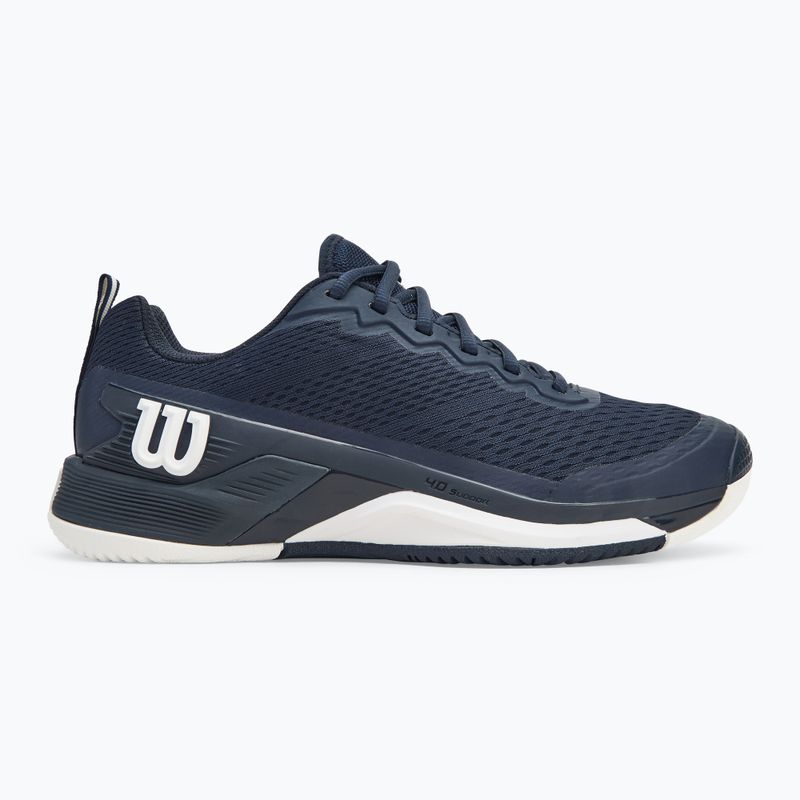 Tennisschuhe Herren Wilson Rush Pro 4.5 navy blazer/ navy blazer/ white 2
