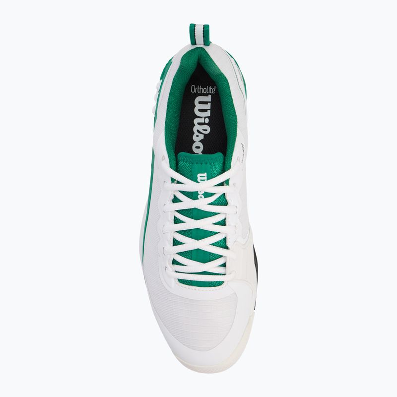 Tennisschuhe Herren Wilson Rush Pro 4.5 Clay white/ bosphorus/ black 5