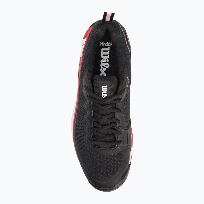 Tennisschuhe Herren Wilson Rush Pro 4.5 black/ infrared/ white 5