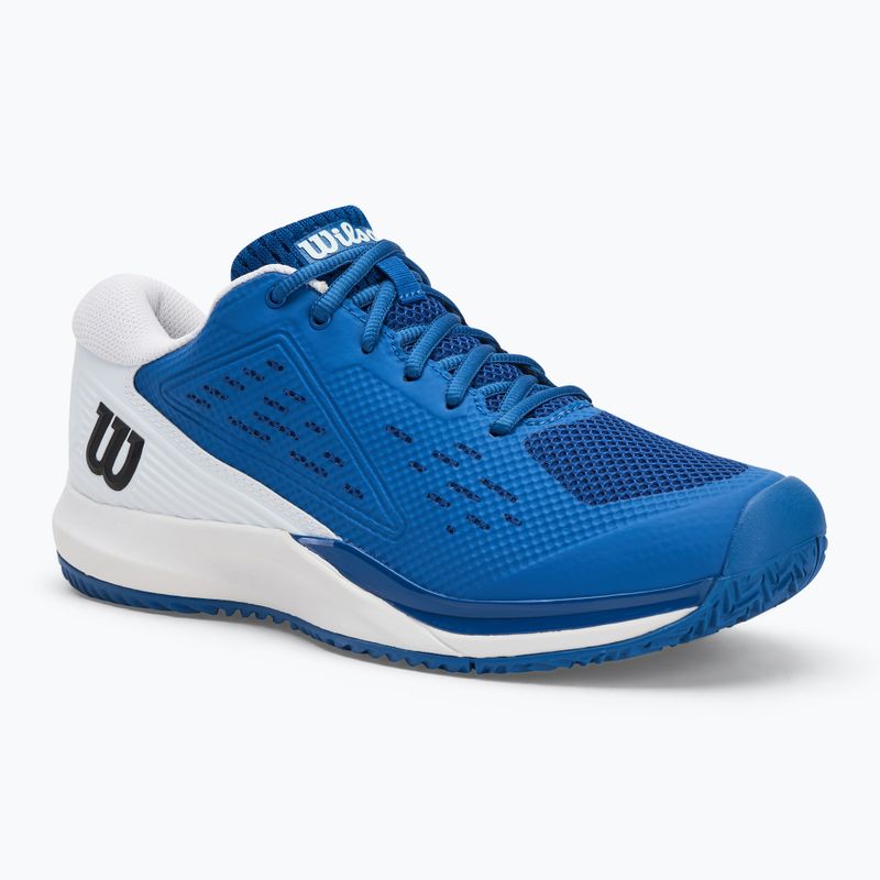 Herren Tennisschuhe Wilson Rush Pro Ace deja vu blau/ weiß/ schwarz