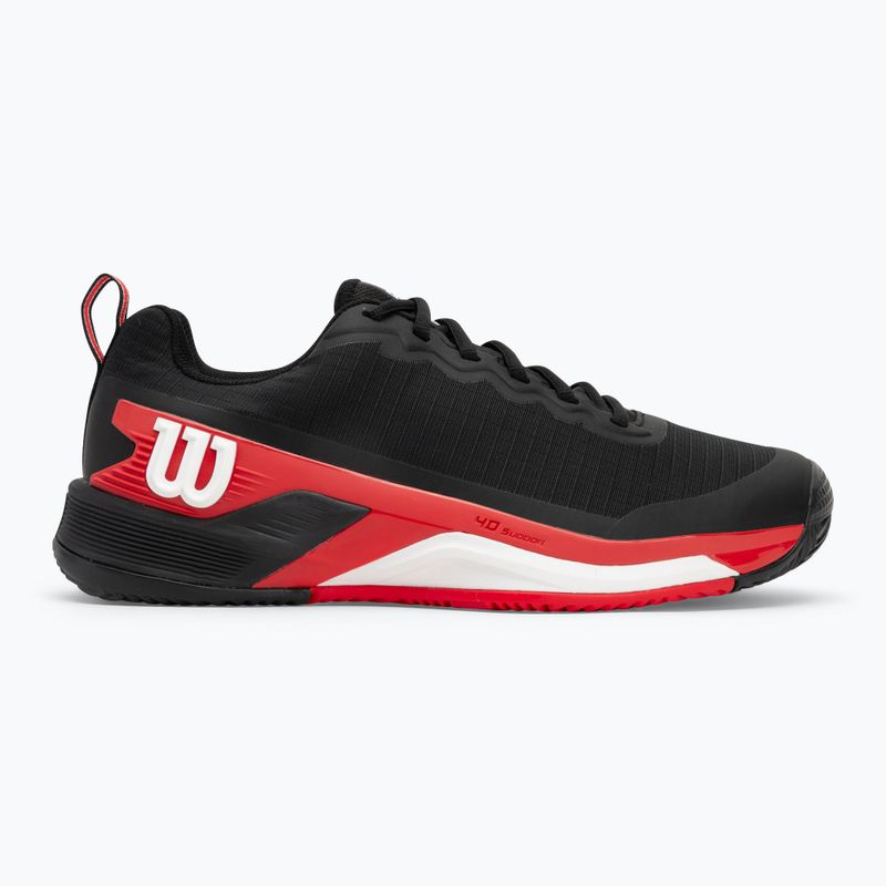 Tennisschuhe Herren Wilson Rush Pro 4.5 Clay black/ infrared/ white 2