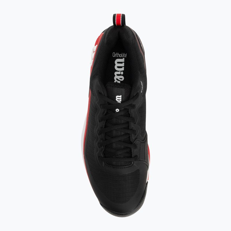 Tennisschuhe Herren Wilson Rush Pro 4.5 Clay black/ infrared/ white 4