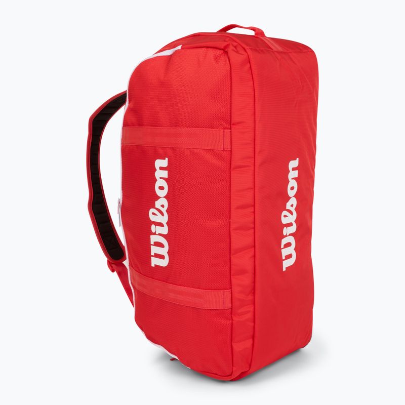 Tennistasche Wilson Super Tour Red Coaches Duffel red 2