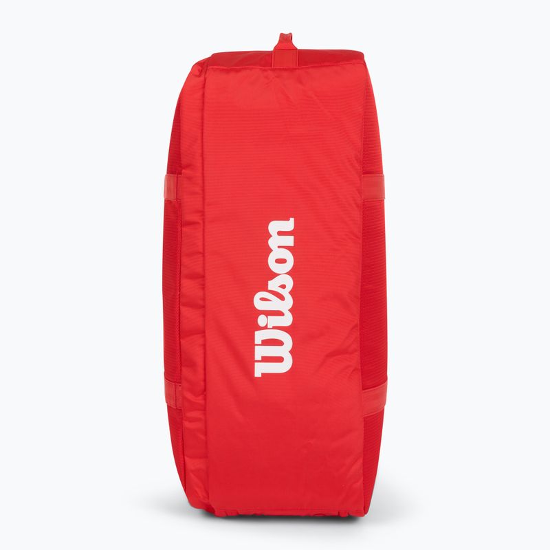 Tennistasche Wilson Super Tour Red Coaches Duffel red 3