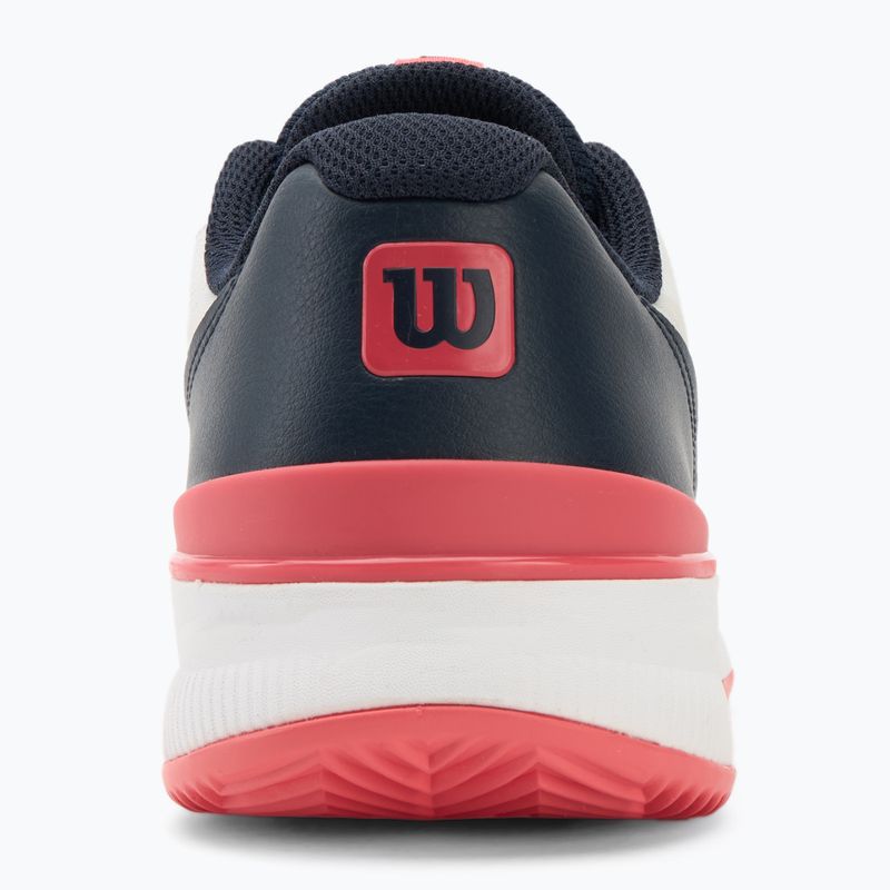 Tennisschuhe Damen Wilson Intrigue Pro Clay W white/ navy blazer/ dubarry 6
