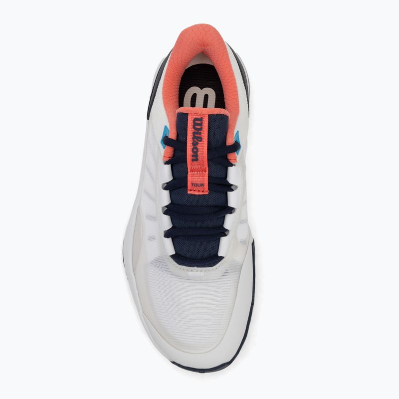 Tennisschuhe Damen Wilson Intrigue Tour Clay W white/ navy blazer/ dubarry 5