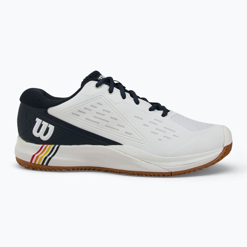 Tennisschuhe Herren Wilson Rush Pro Ace Clay RG white/ navy blazer/ gum 2