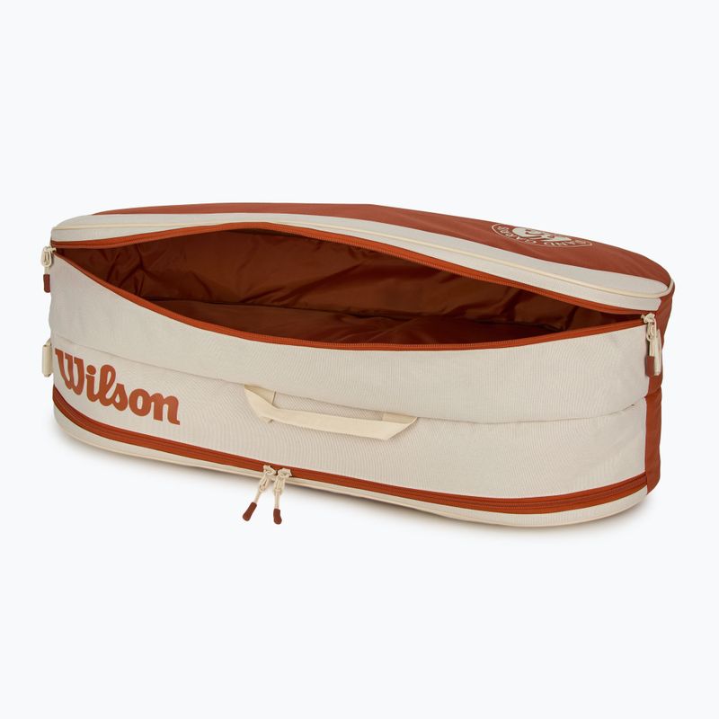 Tennistasche Wilson Roland Garros Team 6PK 2005 cream/ clay 5