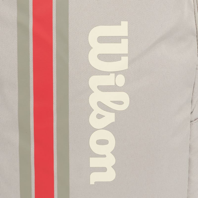 Tennis Rucksack Wilson Team oatmilk 4
