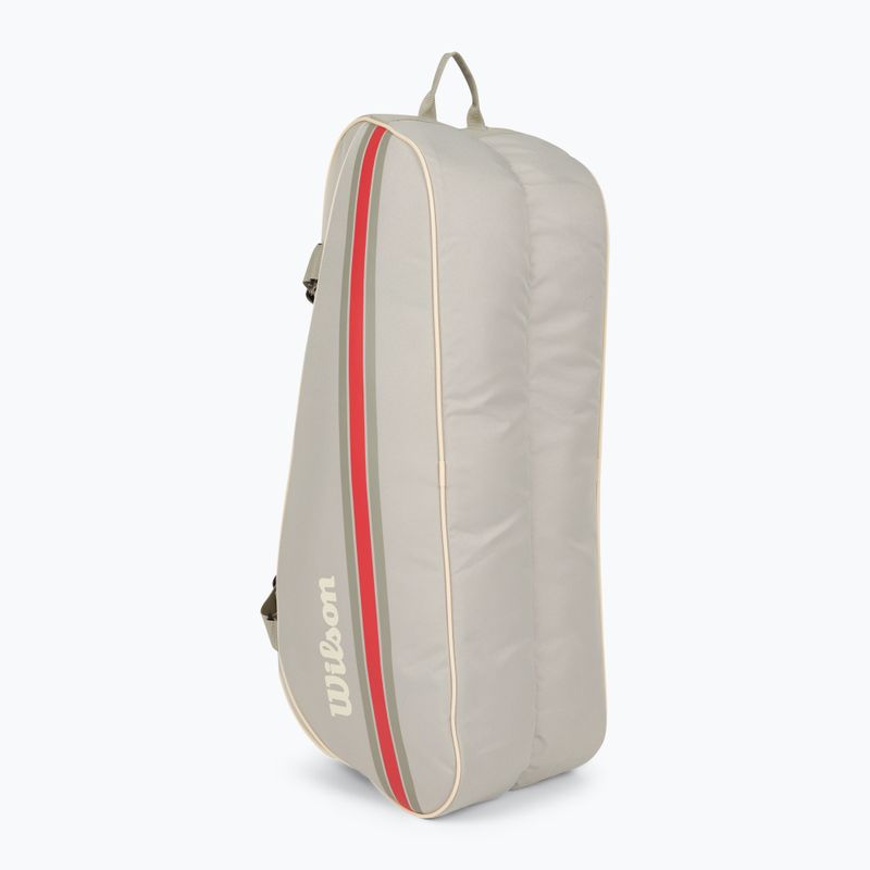 Tennistasche Wilson Team 6PK oatmilk 2