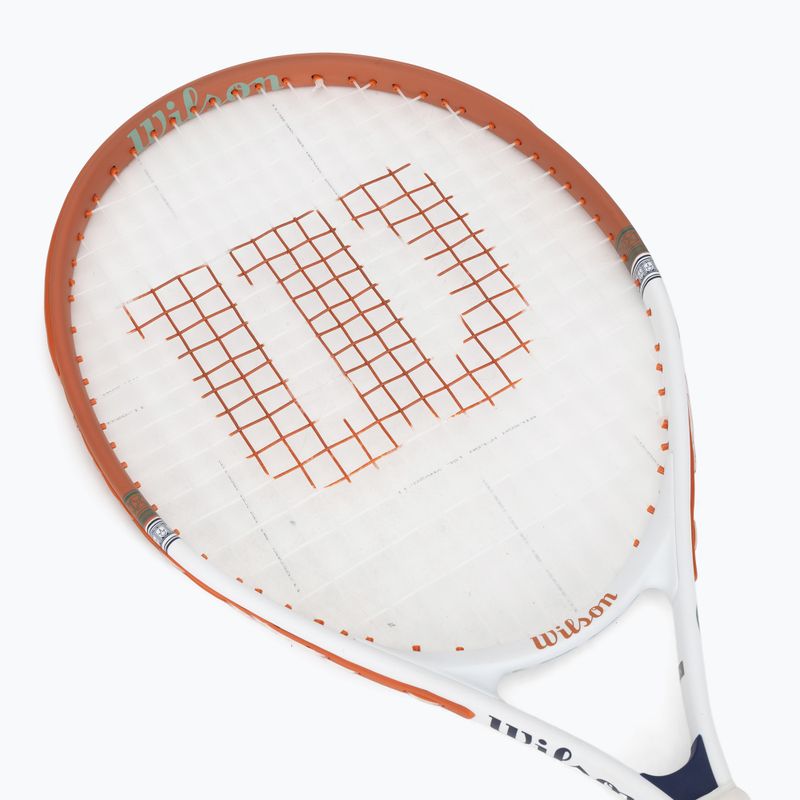 Wilson Roland Garros Elite Jr 23 navy/orange Tennisschläger für Kinder 5