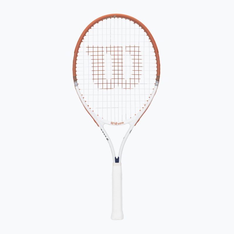 Wilson Roland Garros Elite Jr 25 navy/orange Tennisschläger für Kinder