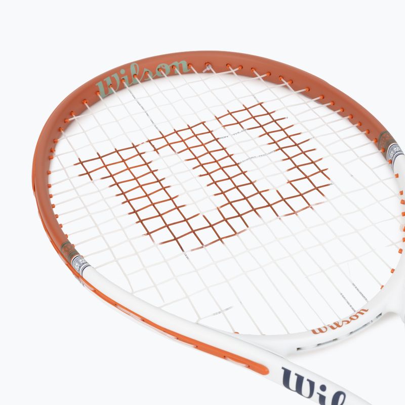 Wilson Roland Garros Elite Jr 25 navy/orange Tennisschläger für Kinder 5