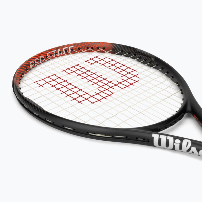 Junior-Tennisschläger Wilson Pro Staff Precision NXT Jr 26 black/red 5