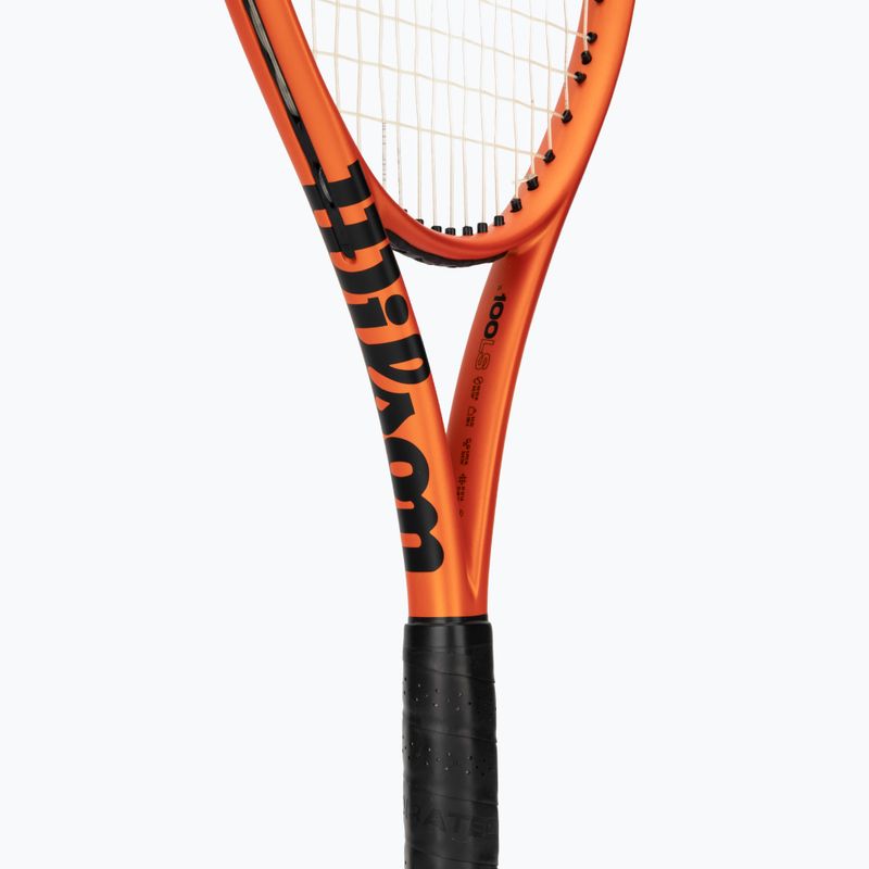 Tennisschläger Wilson Burn 100LS V6 orange 4