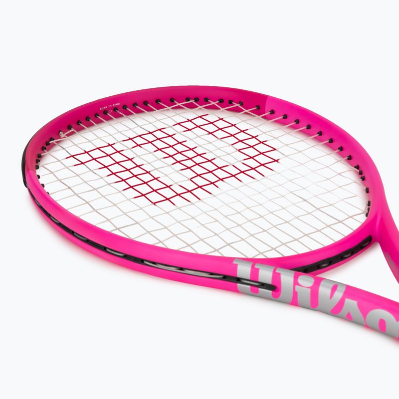 Tennisschläger Wilson Burn 105S V6 pink 5