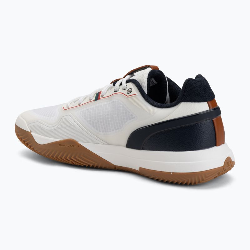 Herren-Tennisschuhe Wilson Rush Pro 5 Clay white/navy blazer/gum 3