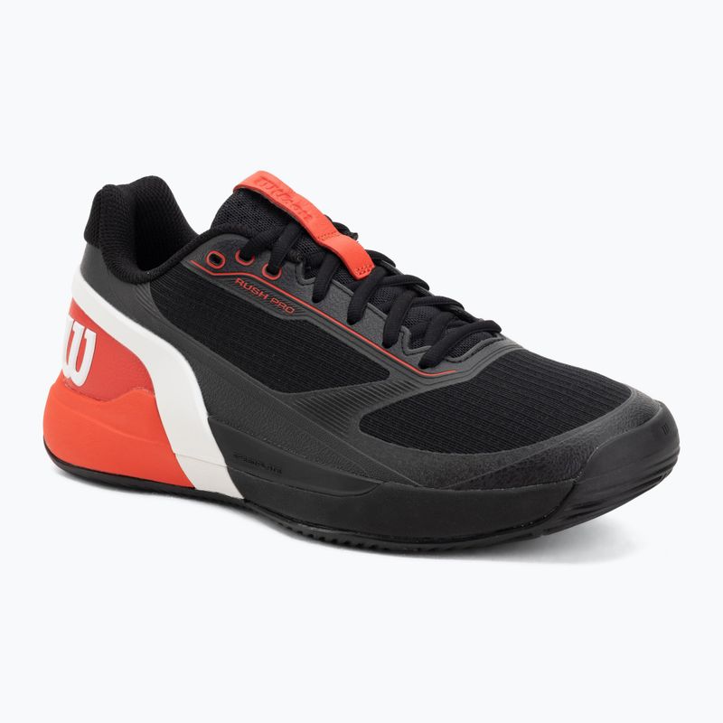 Padel-Schuhe für Herren Wilson Rush Pro 5 black/infrared/white