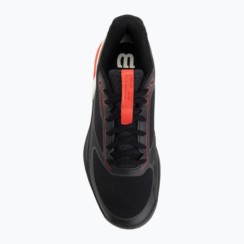 Padel-Schuhe für Herren Wilson Rush Pro 5 black/infrared/white 5