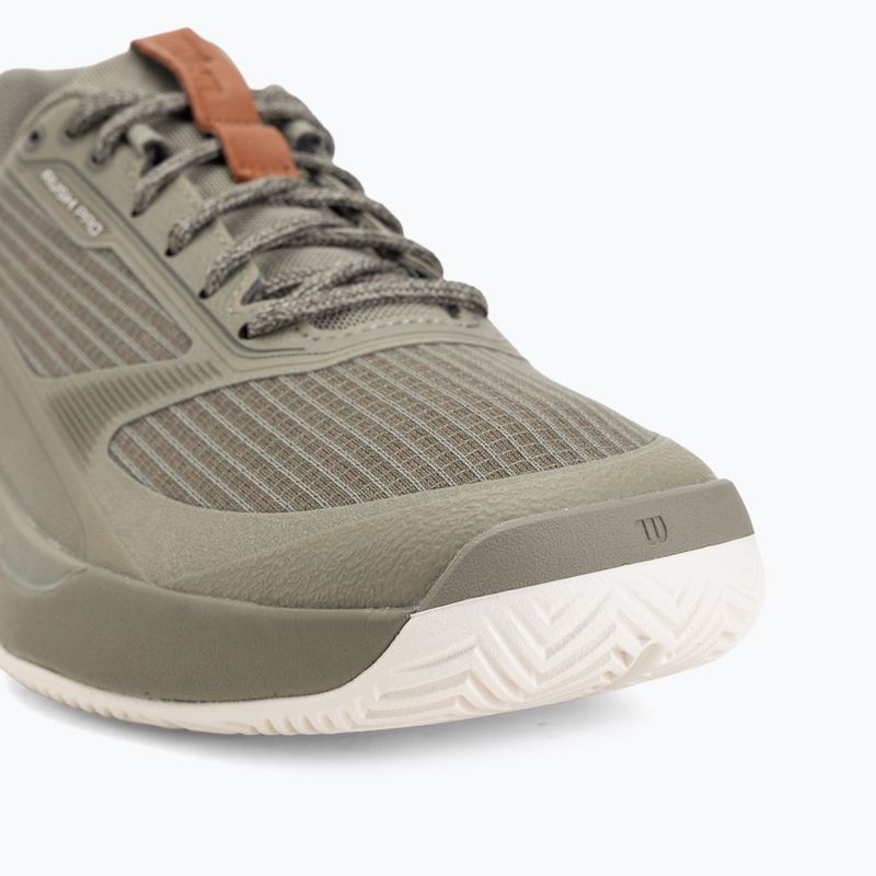 Herren-Tennisschuhe Wilson Rush Pro 5 vetiver/tofu/caramel cafe 7