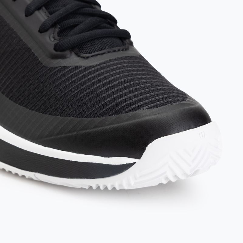 Herren-Tennisschuhe Wilson Rush Lite 5 Clay black/white/safety yellow 7