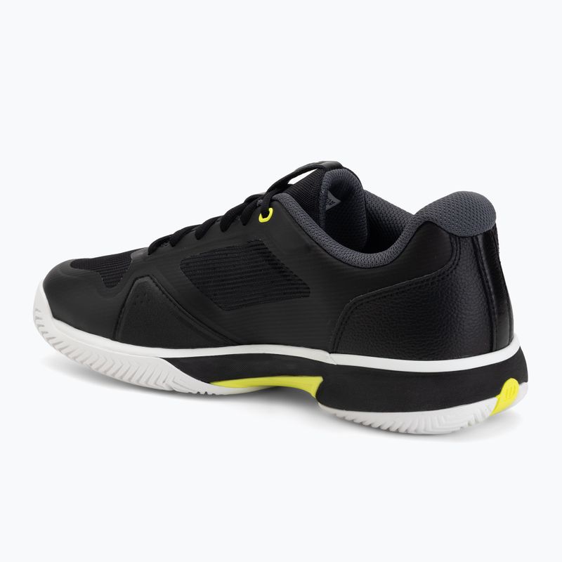 Herren-Tennisschuhe Wilson Rush Lite 5 black/white/safety yellow 3