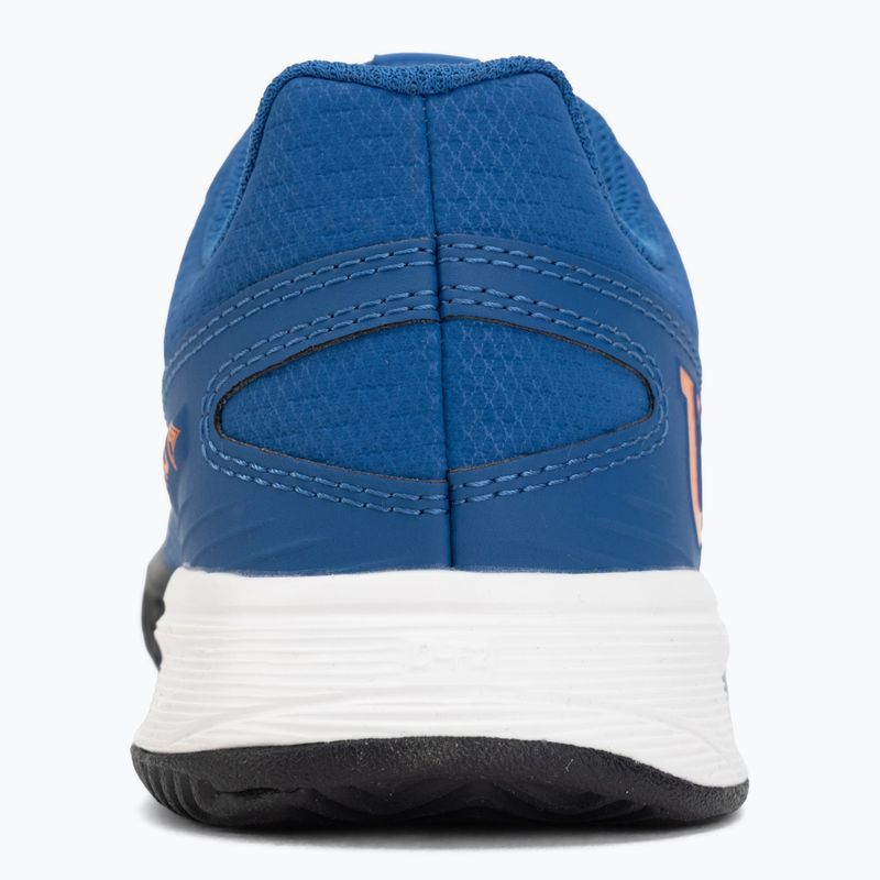 Tennisschuhe für Kinder Wilson Rush Pro Ace L Jr déjà vu blue/orange tiger/white 6