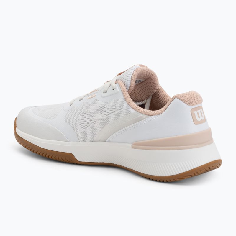 Damentennisschuhe Wilson Intrigue Pro white/cameo rose/gum 3