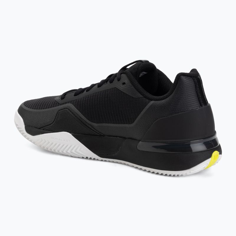 Herren-Tennisschuhe Wilson Rush Pro 5 Tour Clay black/white/safety yellow 3