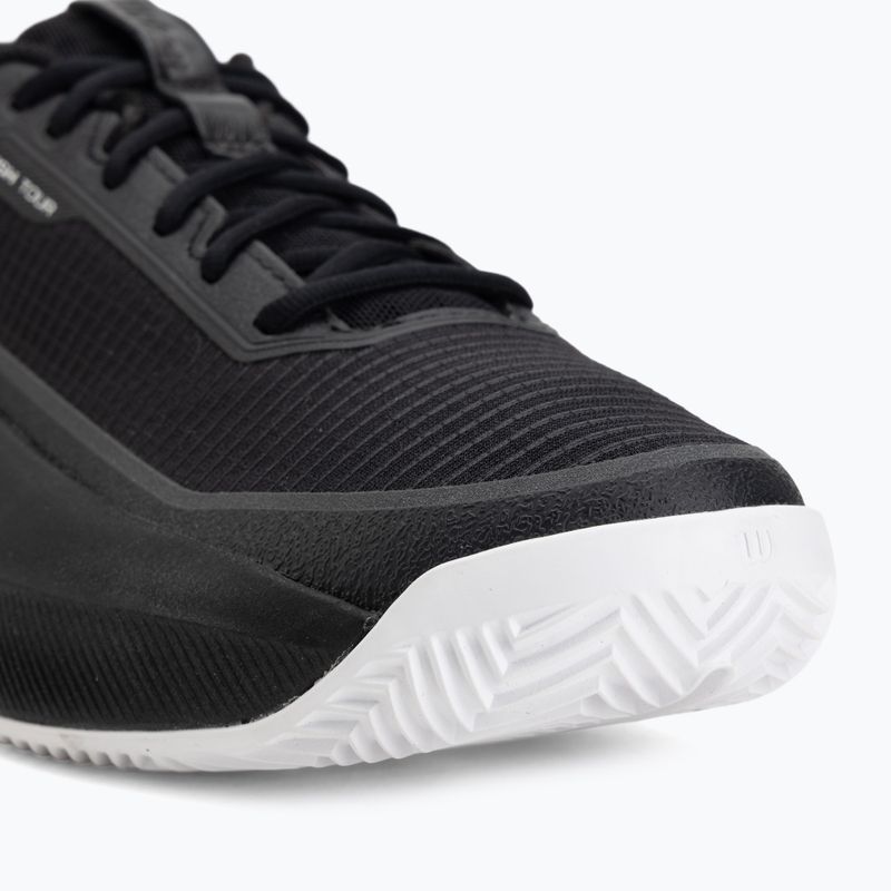 Herren-Tennisschuhe Wilson Rush Pro 5 Tour Clay black/white/safety yellow 7