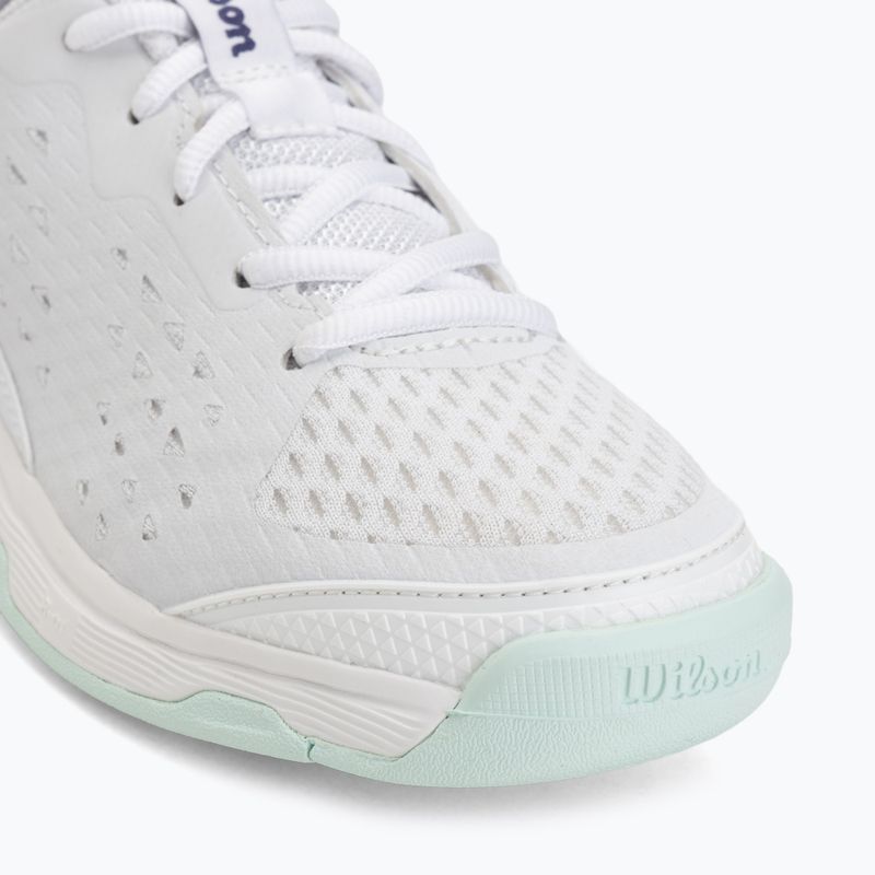 Tennisschuhe für Kinder Wilson Rush Pro Ace L Jr white/bay/skip blue 7
