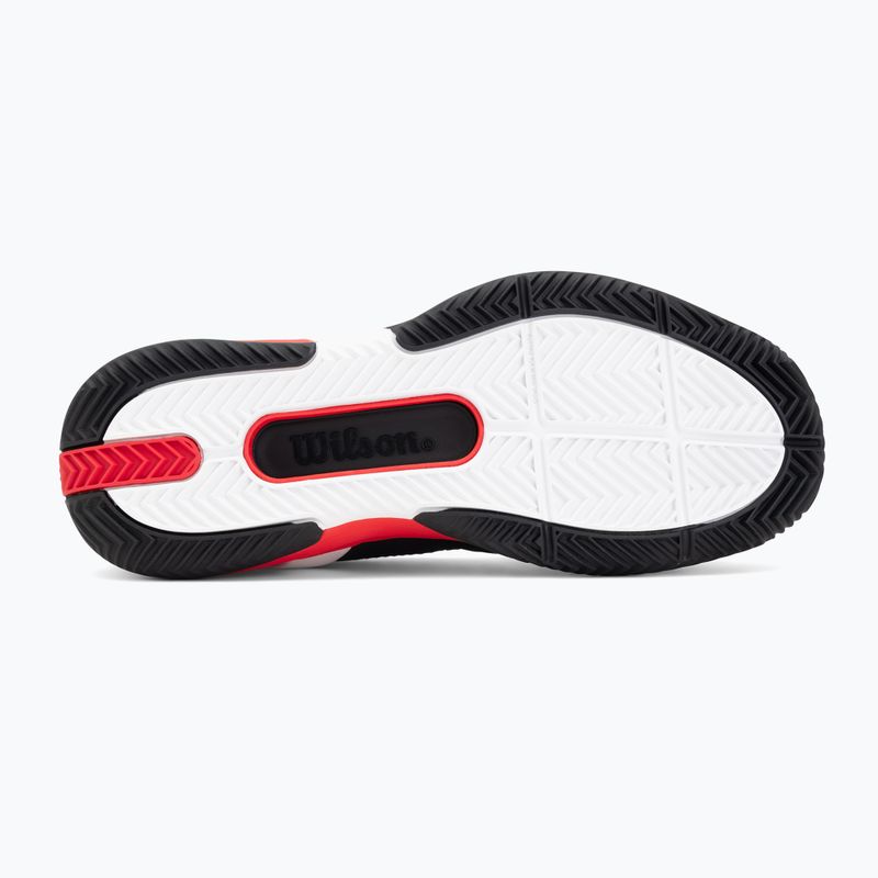 Herren-Tennisschuhe Wilson Rush Pro 5 Clay black/infrared/white 4