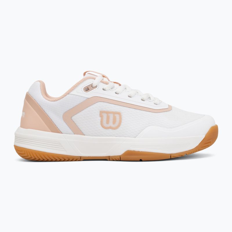 Damentennisschuhe Wilson Courtglide white/cameo rose/gum 2