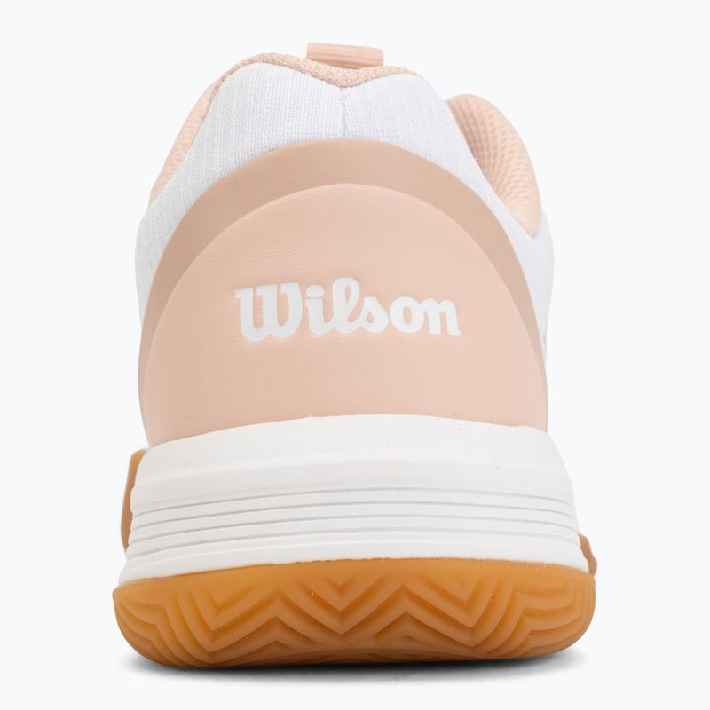 Damentennisschuhe Wilson Courtglide white/cameo rose/gum 6