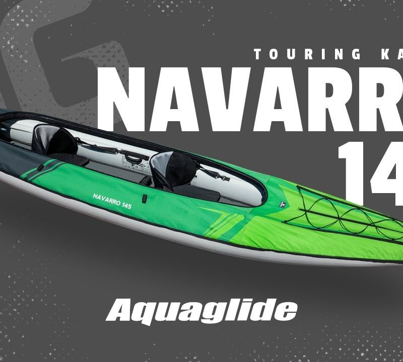 Aquaglide Navarro 145 2-Personen aufblasbares Kajak 584119110 9