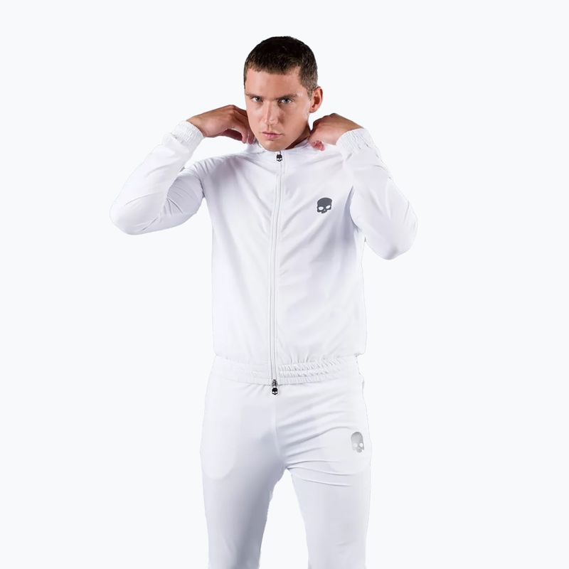 Herren-Tennis-Sweatshirt HYDROGEN FZ weiß TC0003001 10