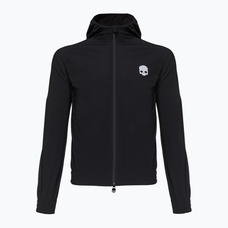 Herren Tennis-Sweatshirt HYDROGEN FZ schwarz TC0003007