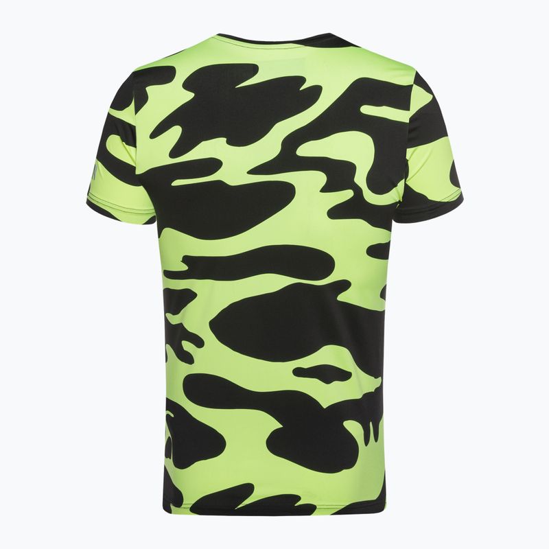 Herren-Tennisshirt HYDROGEN Camo Tech schwarz T00514G03 5