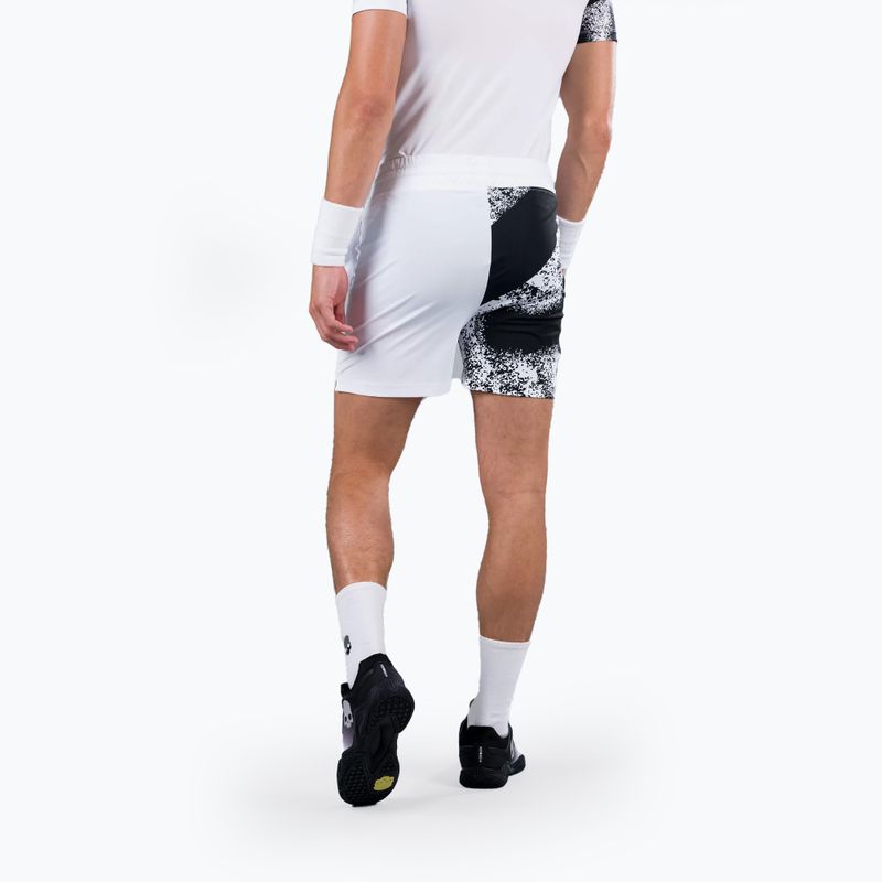 Herren-Tennisshorts HYDROGEN Spray Tech weiß T00510001 2