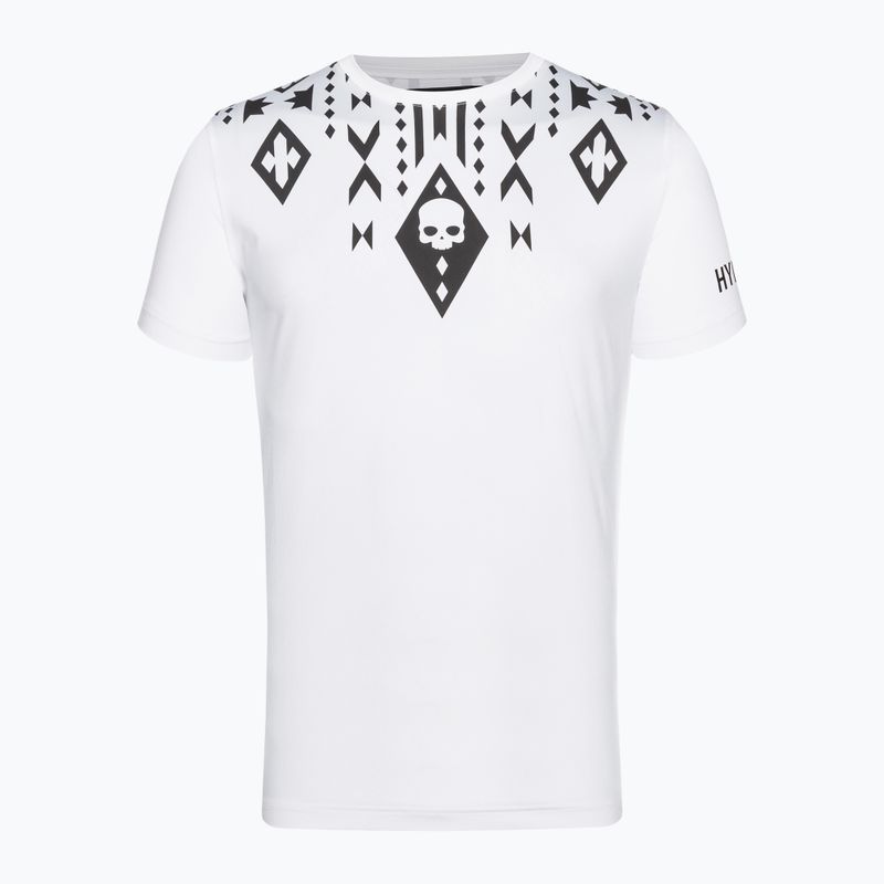 Herren HYDROGEN Tribal Tech Tennisshirt weiß T00530001 5