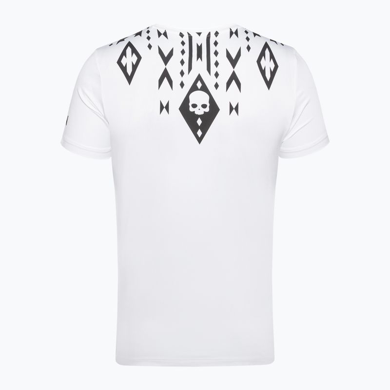 Herren HYDROGEN Tribal Tech Tennisshirt weiß T00530001 6